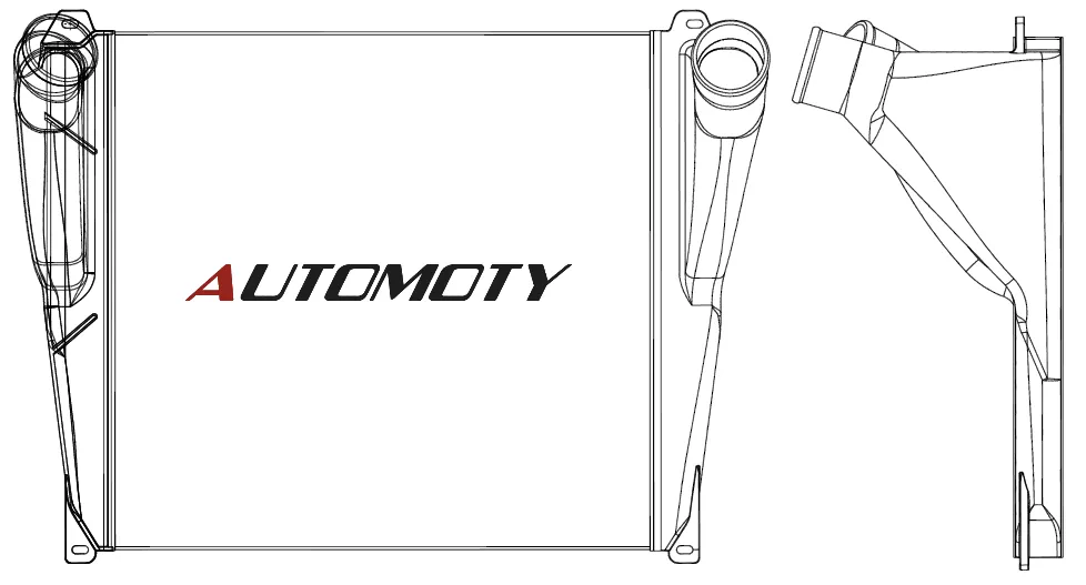 Kenworth Charge Air Cooler — IC043 — Automoty IC043